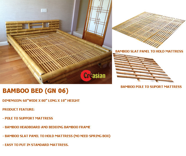 Bamboo Bed Bamboo Furniture